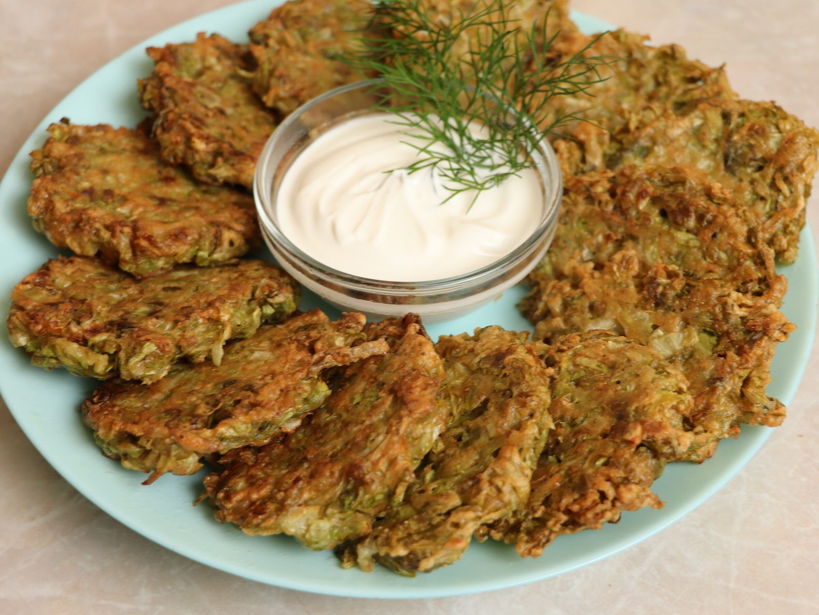 Cabbage fritters for the whole family