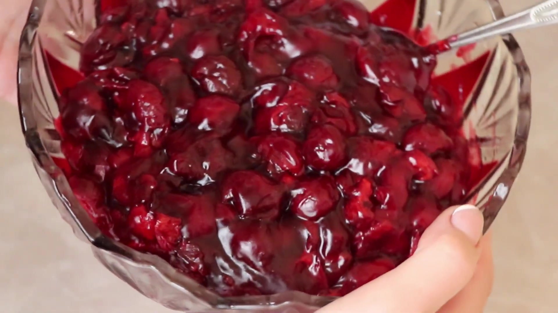 How I stop cherries leaking from pies
