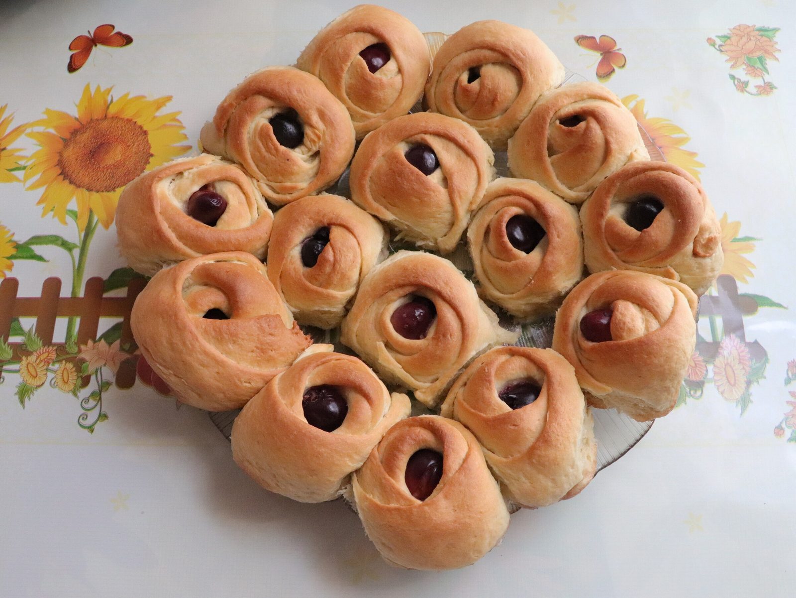 Cherry ‘roses’