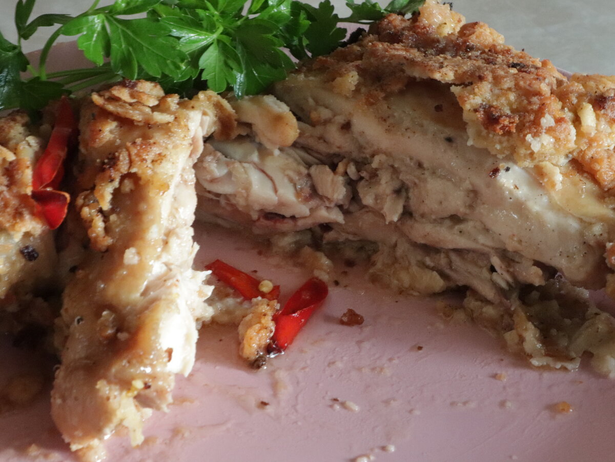 Step 10. Chicken quarters in a double crumb. Ten easy meat suppers