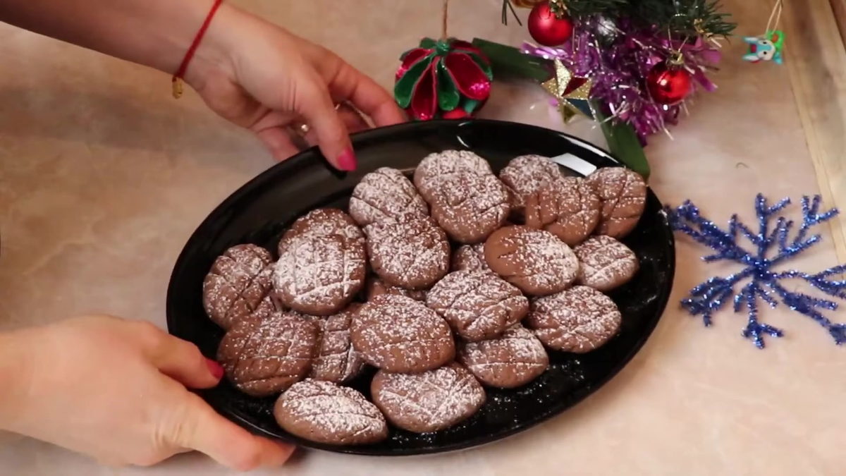 Christmas biscuits SNOW CONES