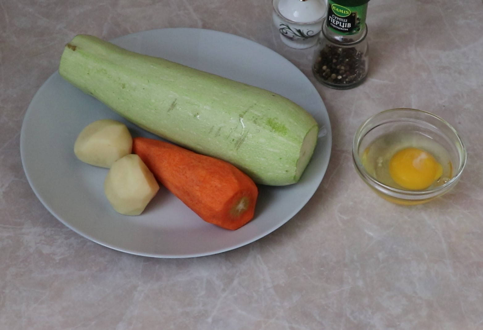 Step 1. The potatoes need to be grated on a fine grater and squeezed well with your. Courgette vegetable patties