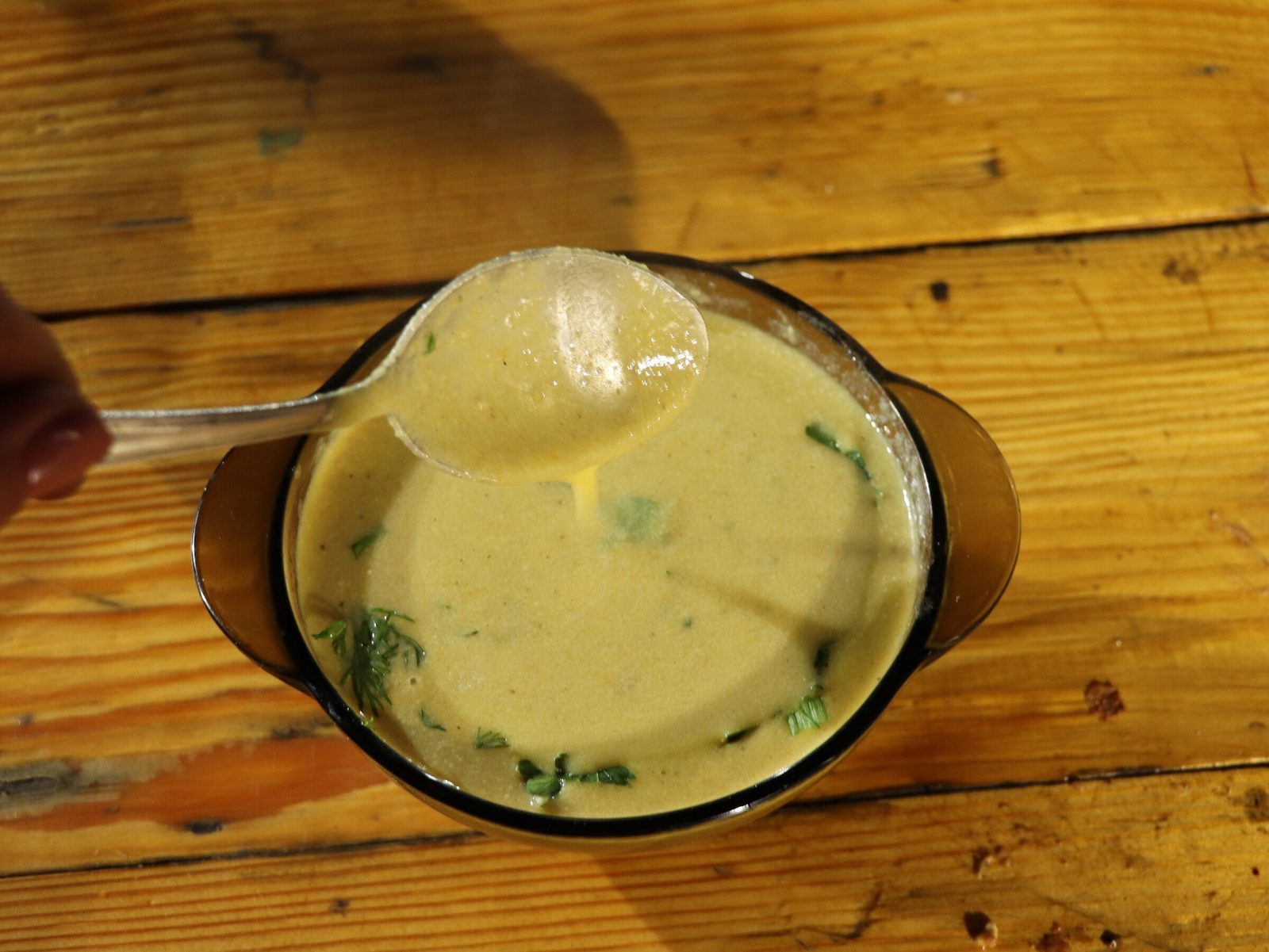 Step 1. Heat a cauldron over a fire, pour sunflower or ghee into it and fry the. Cream of mushroom soup in a kazan