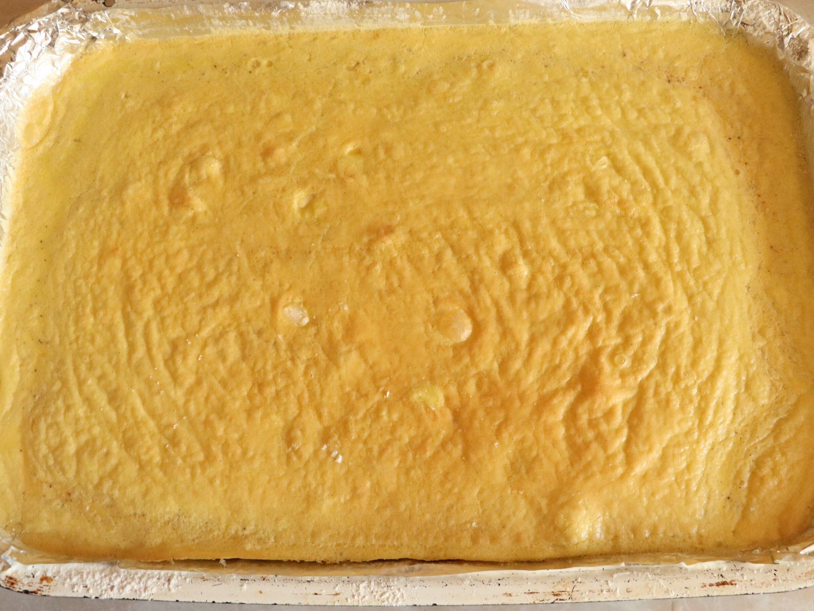 Step 5. Take out, rest 2 minutes, spread the filling leaving a 1 cm border, and roll. Egg roll in 15 minutes