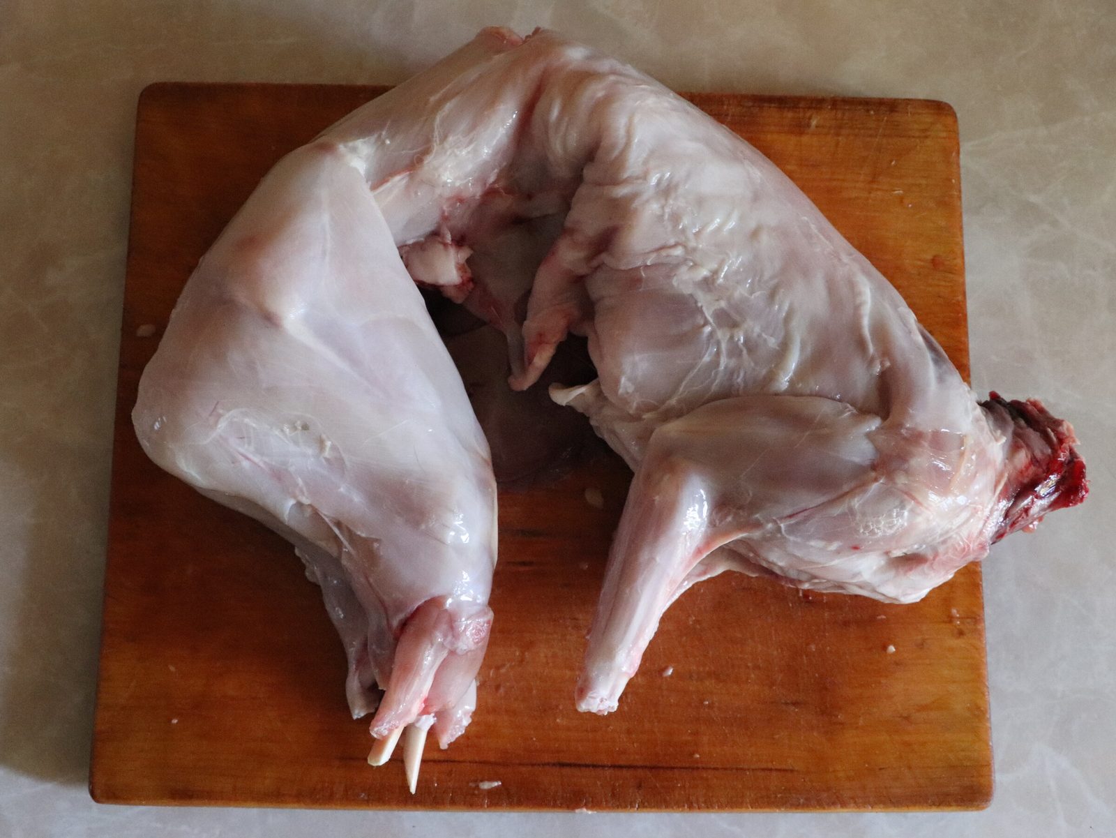 Step 1. Probably, meat-eaters know about the healthfulness and incredibly delicate. Gentle oven-baked rabbit