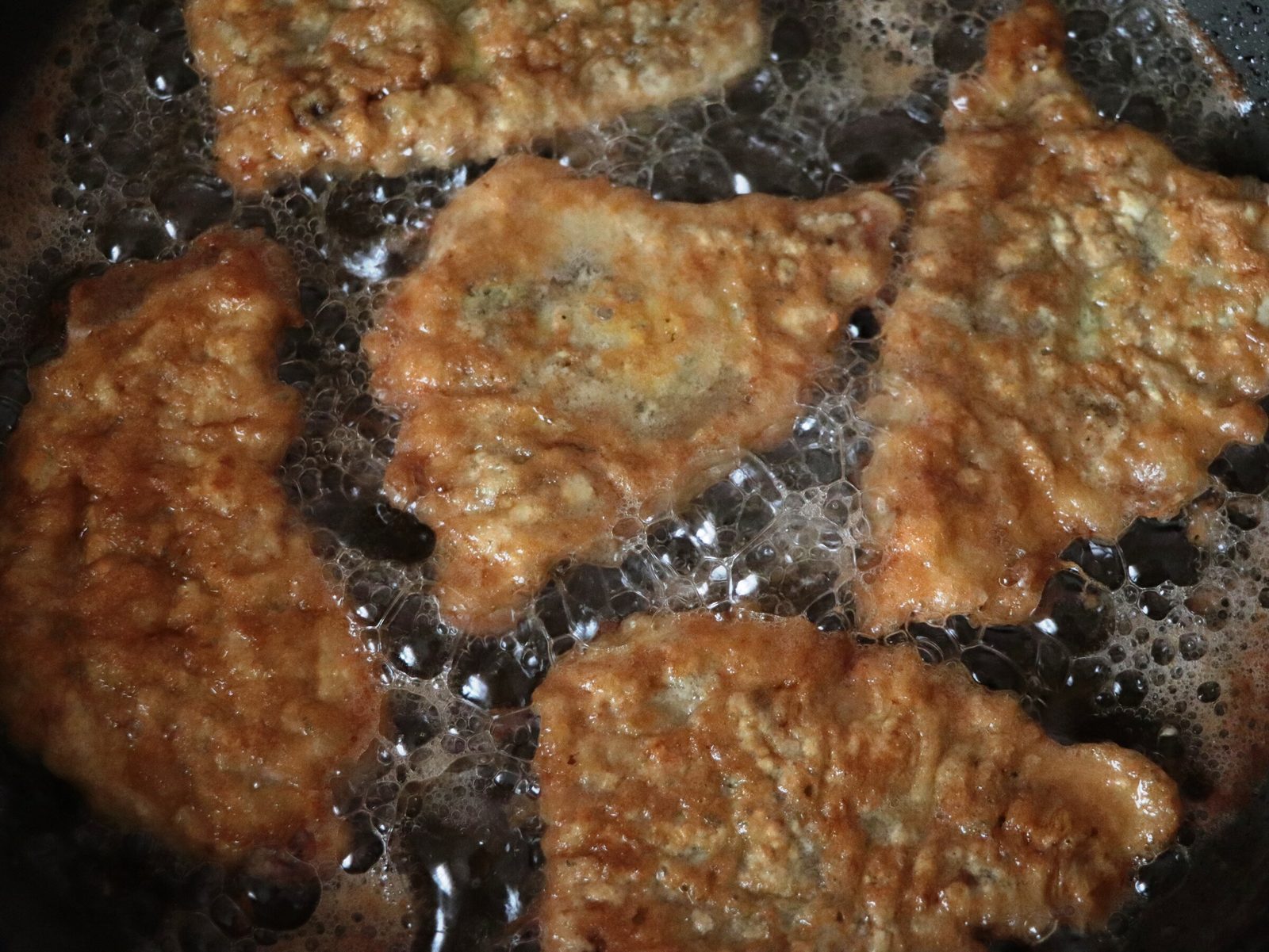 Juicy pork steaks