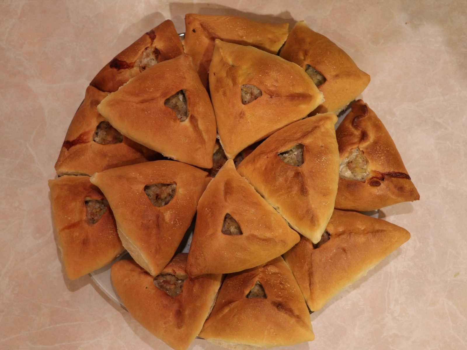Lazy meat triangles
