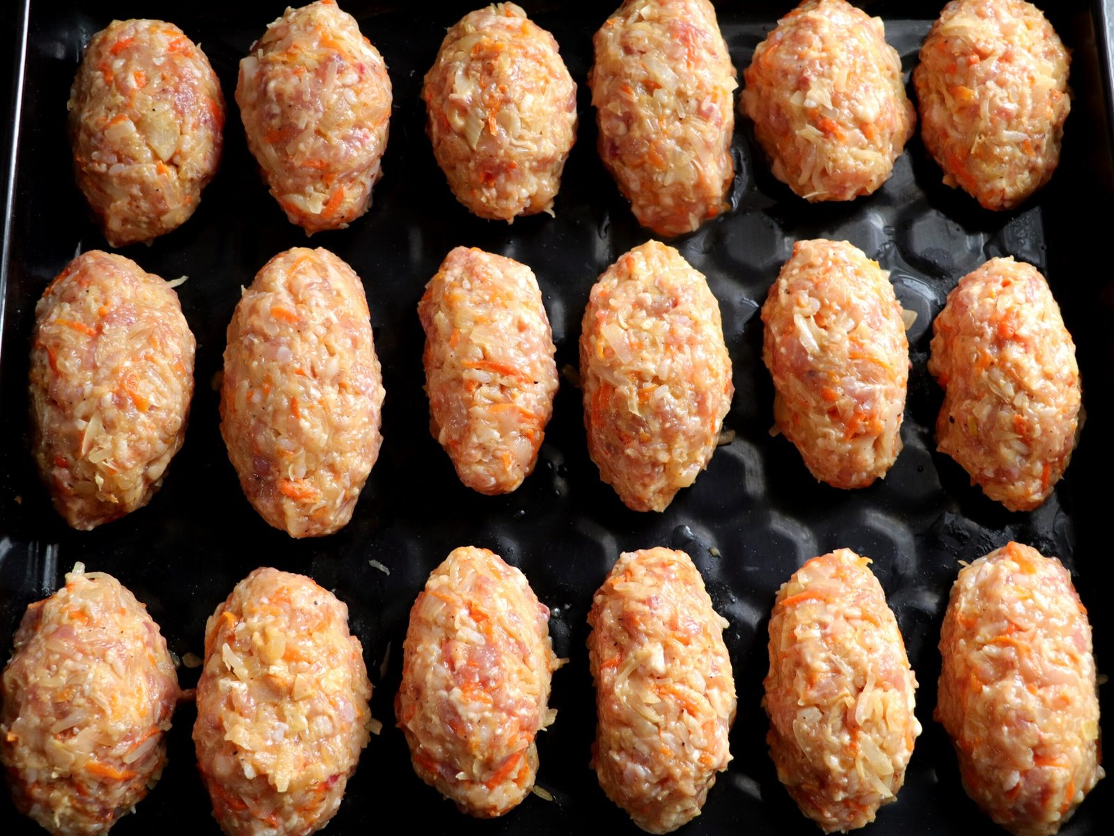 Step 4. Cool the vegetables and combine with minced meat and rice. Lazy stuffed cabbage — twice as quick