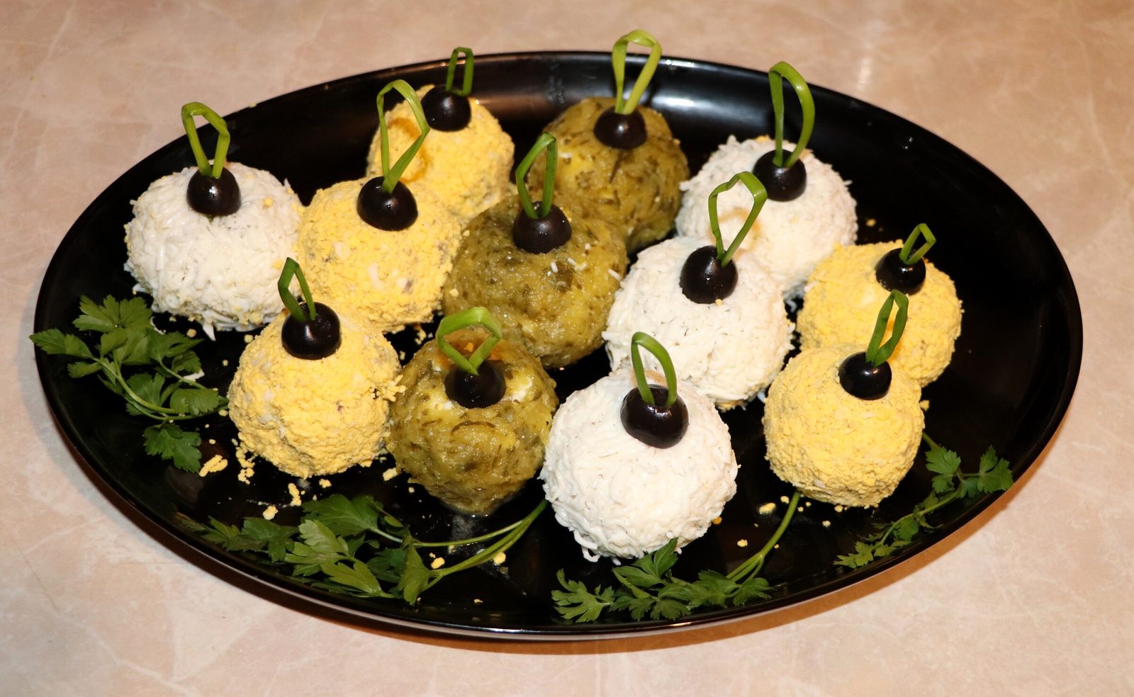New Year ‘bauble’ starters