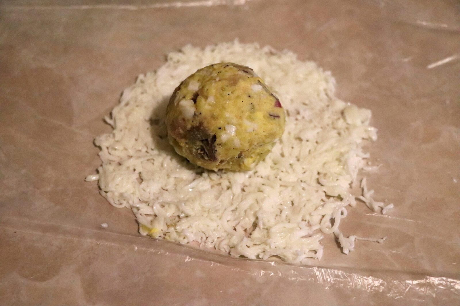 Step 6. Remove from the freezer and decorate. New Year ‘bauble’ starters
