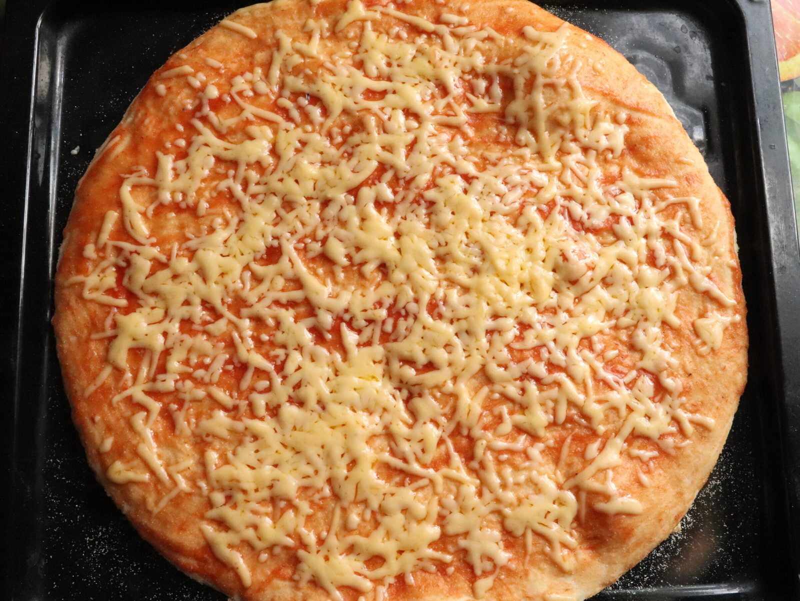 Step 3. We will make pizza dough using yeast-free dough. Pizza