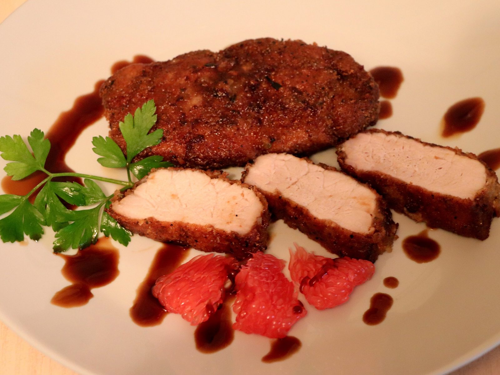 Step 1. For steak, the best option is an even piece, without veins and fat, which can. Pork steak, well done