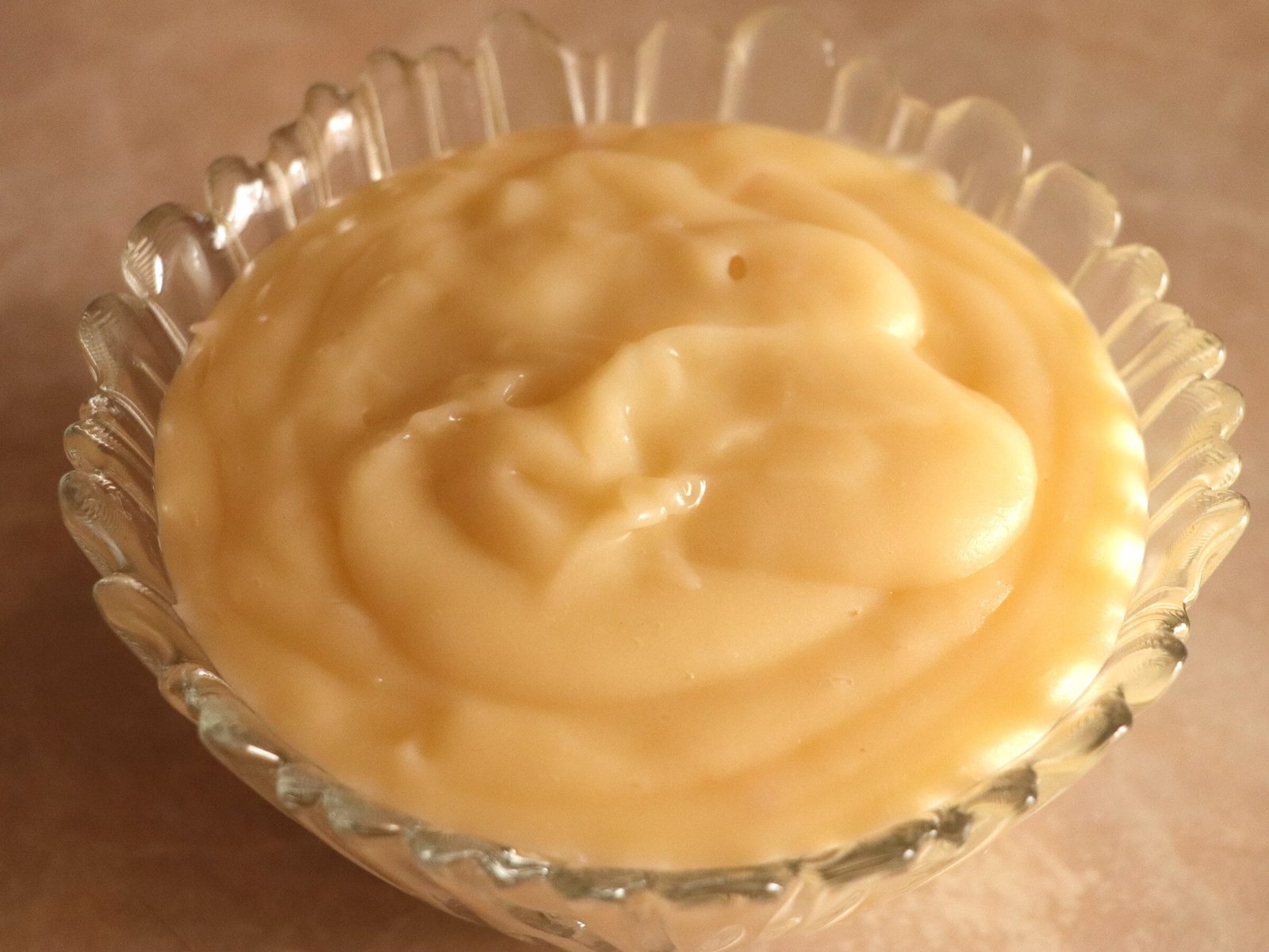 Proper crème pâtissière with butter