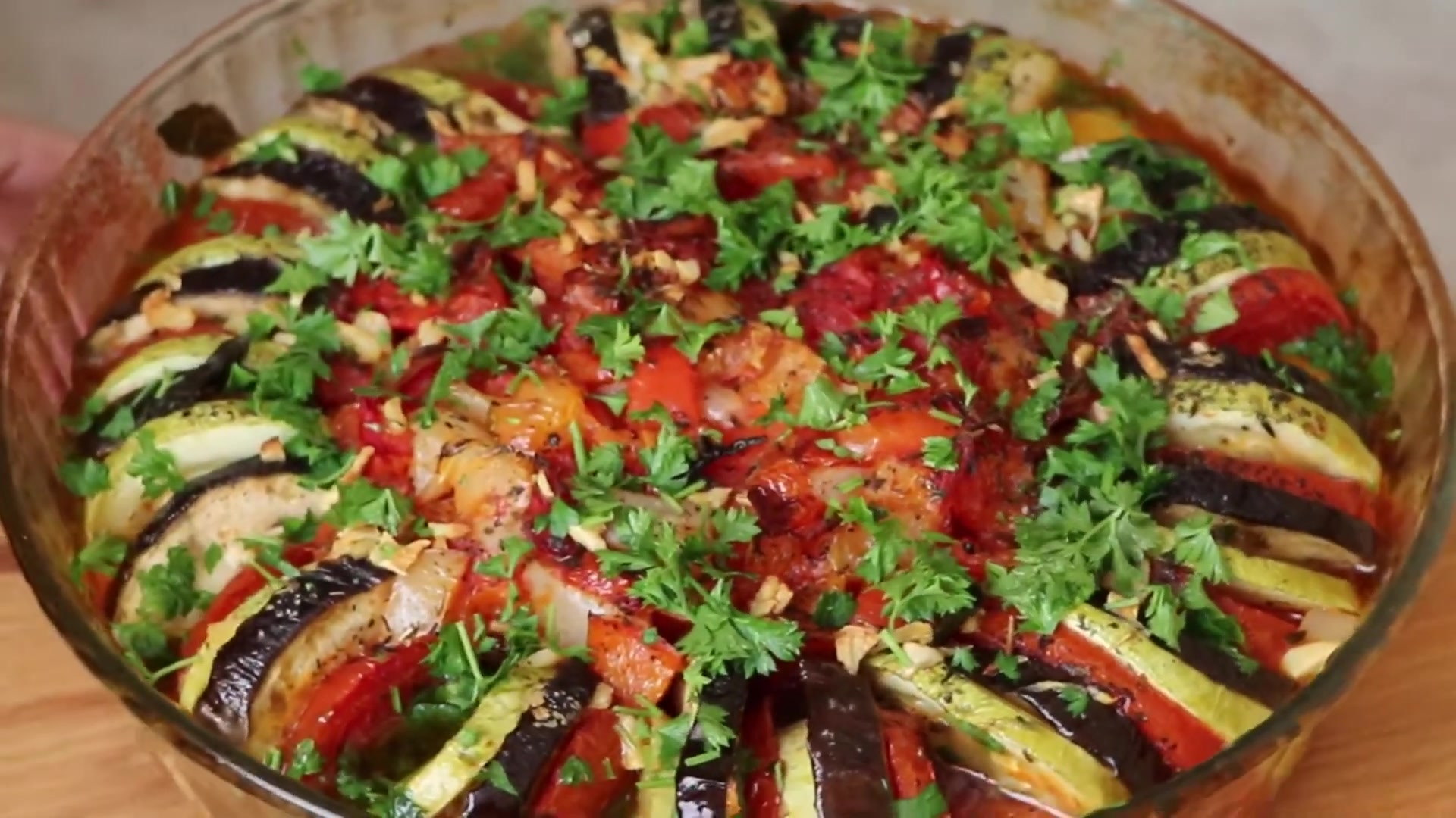 Ratatouille. Incredibly delicious vegetables in the oven!