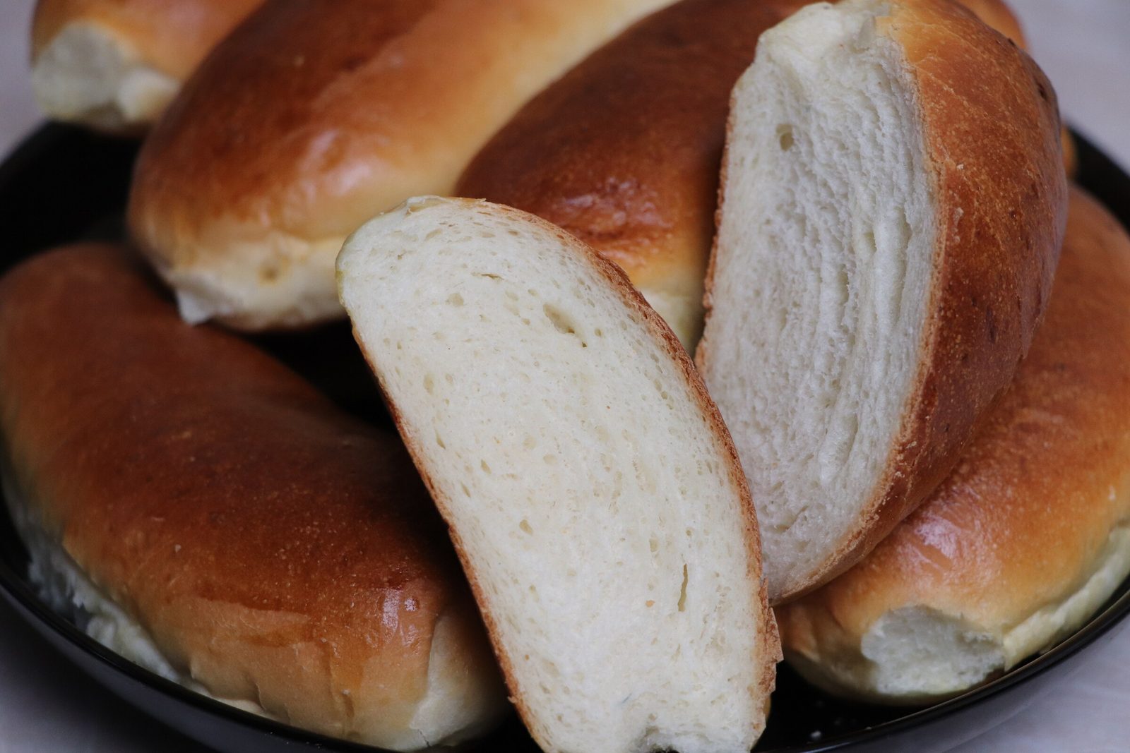 Soft rolls for sandwiches