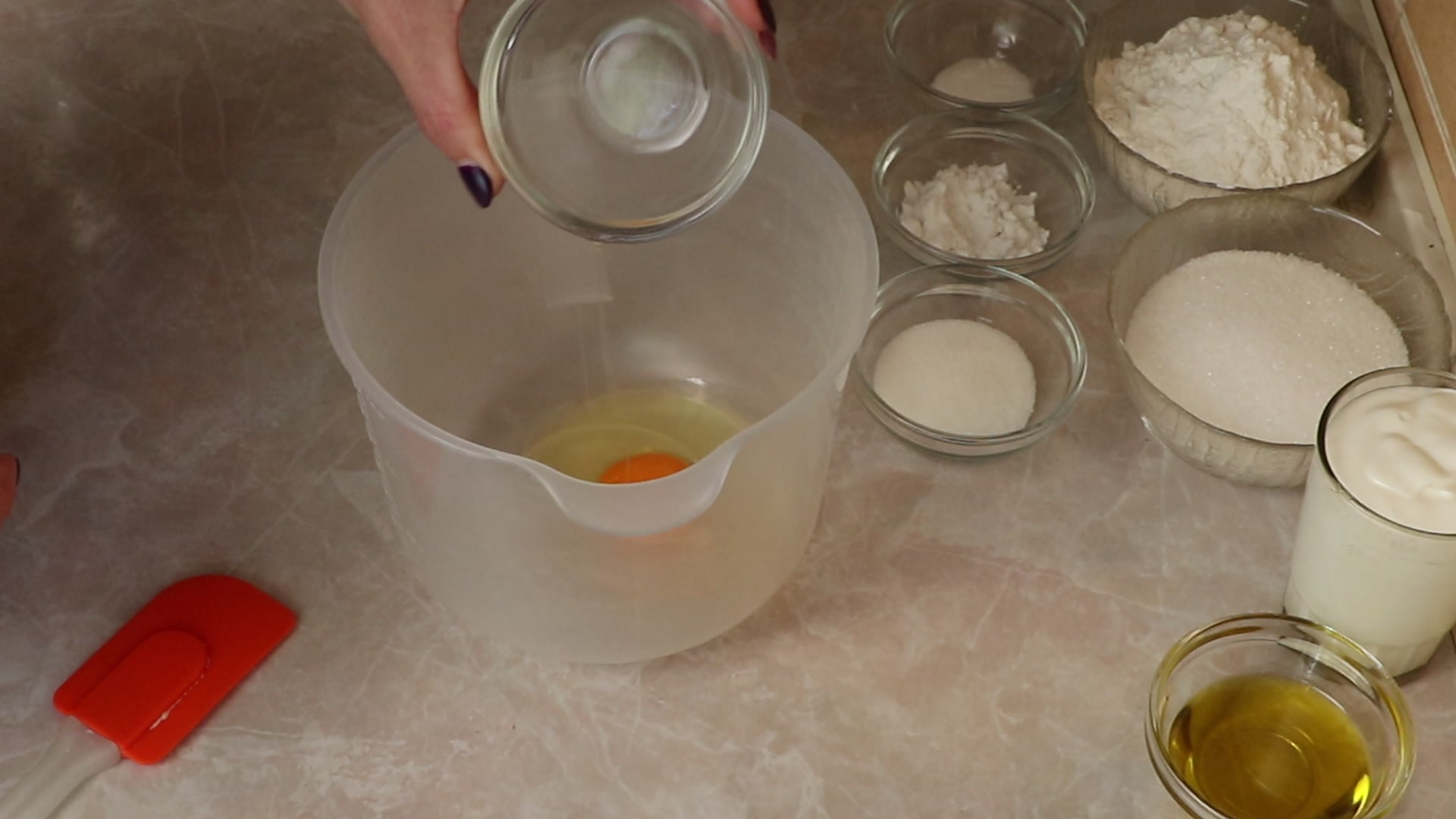 Step 1. This fairy-cake batter is one of the simplest. Soured-cream fairy cakes for tea