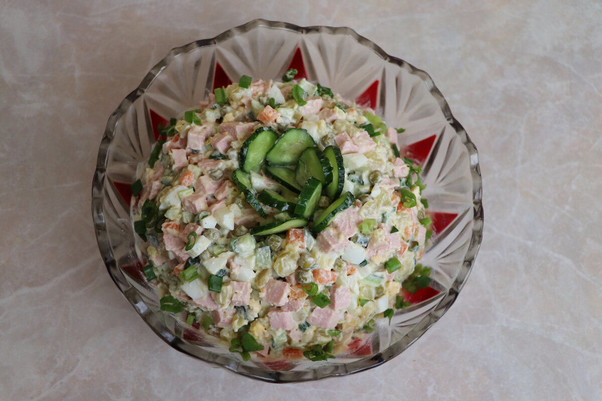 Summer Olivier salad