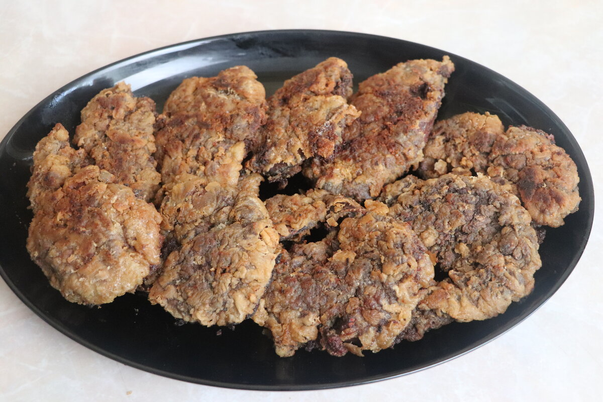 Tender liver steaks — it is all in the marinade