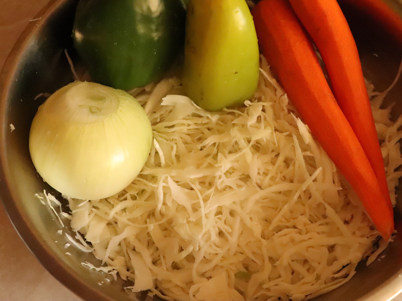 Step 1. A simple dish, with a few tricks for a brighter flavour. The best braised cabbage