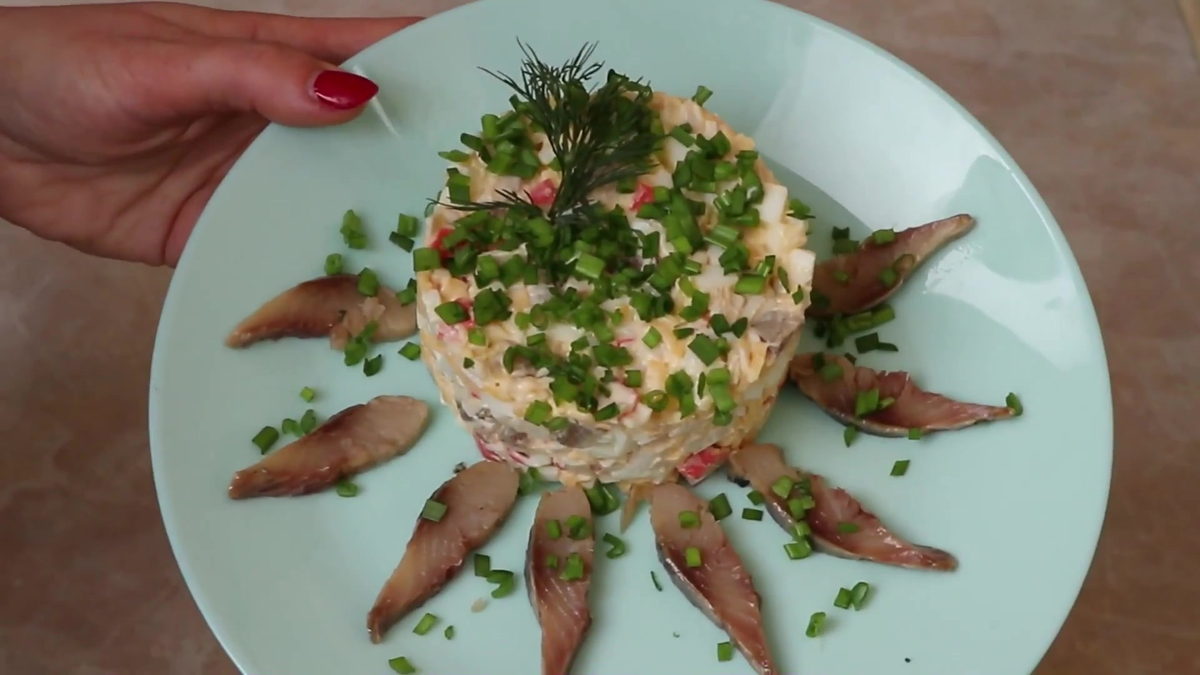 Four fish salads I make for guests