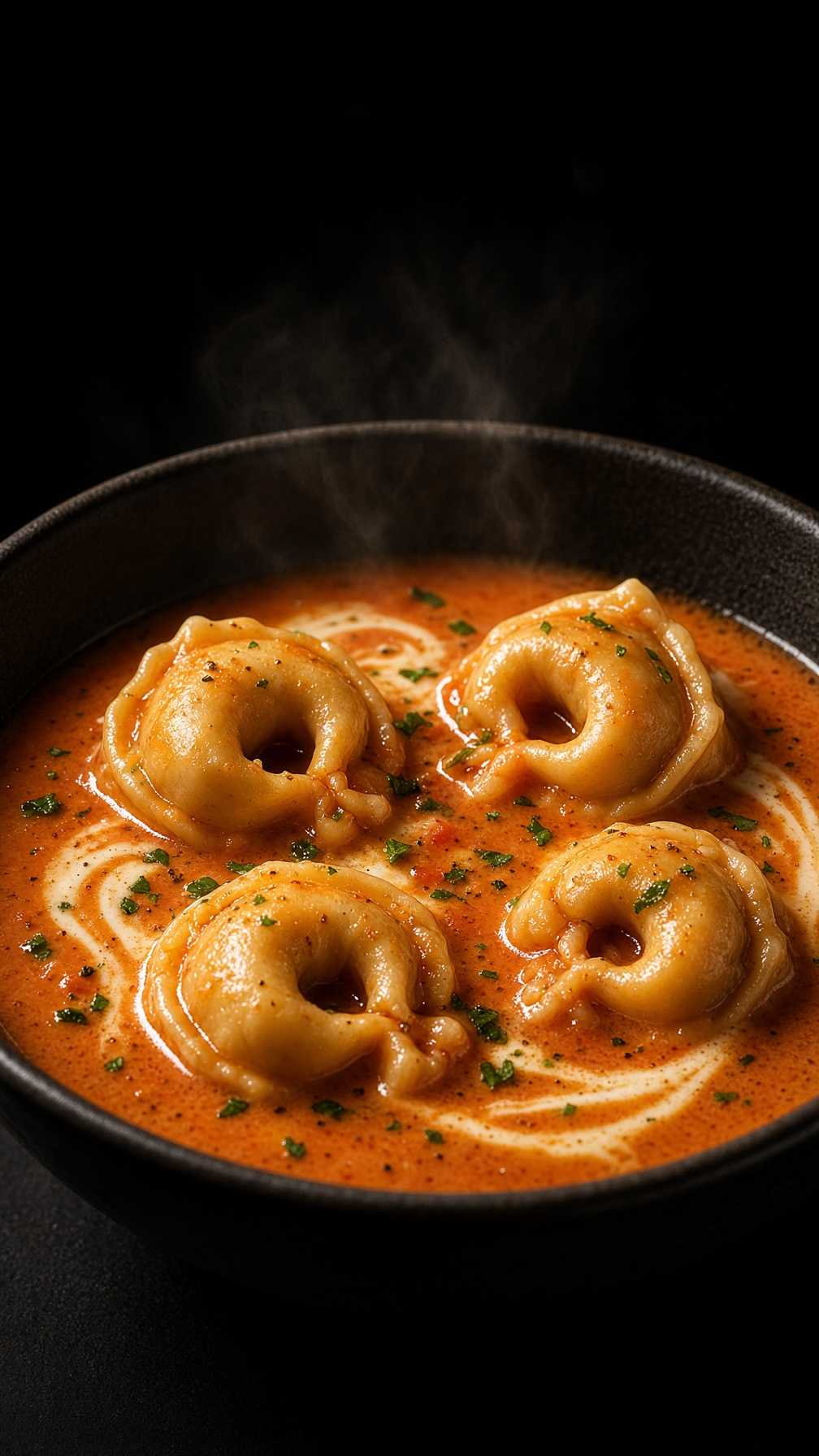 Step 4. Tortellini soup with sausages