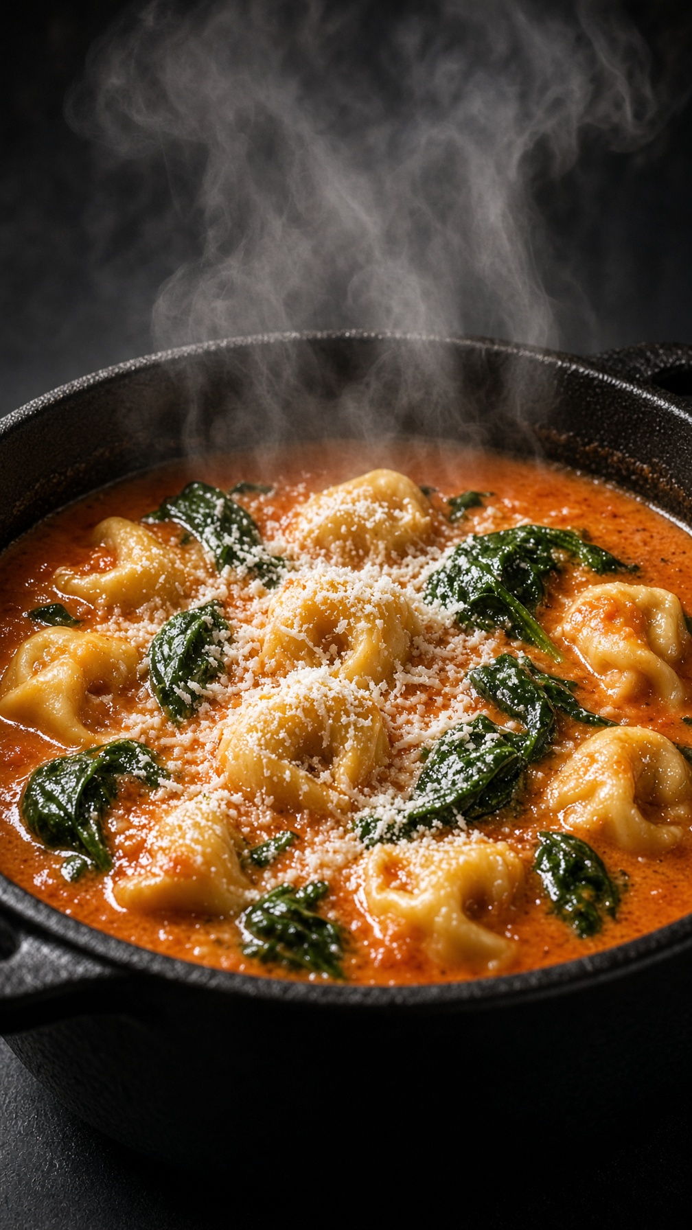Step 5. Tortellini soup with sausages