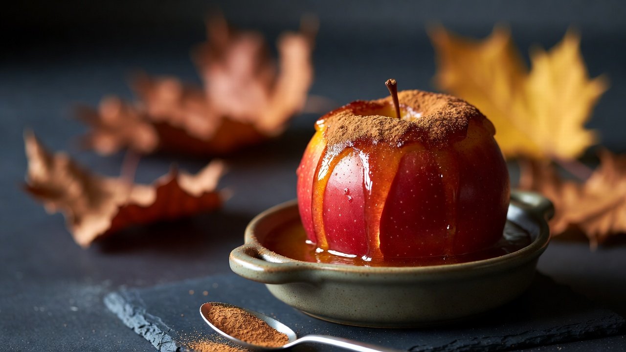 A baked apple on a weekday, not just for special occasions