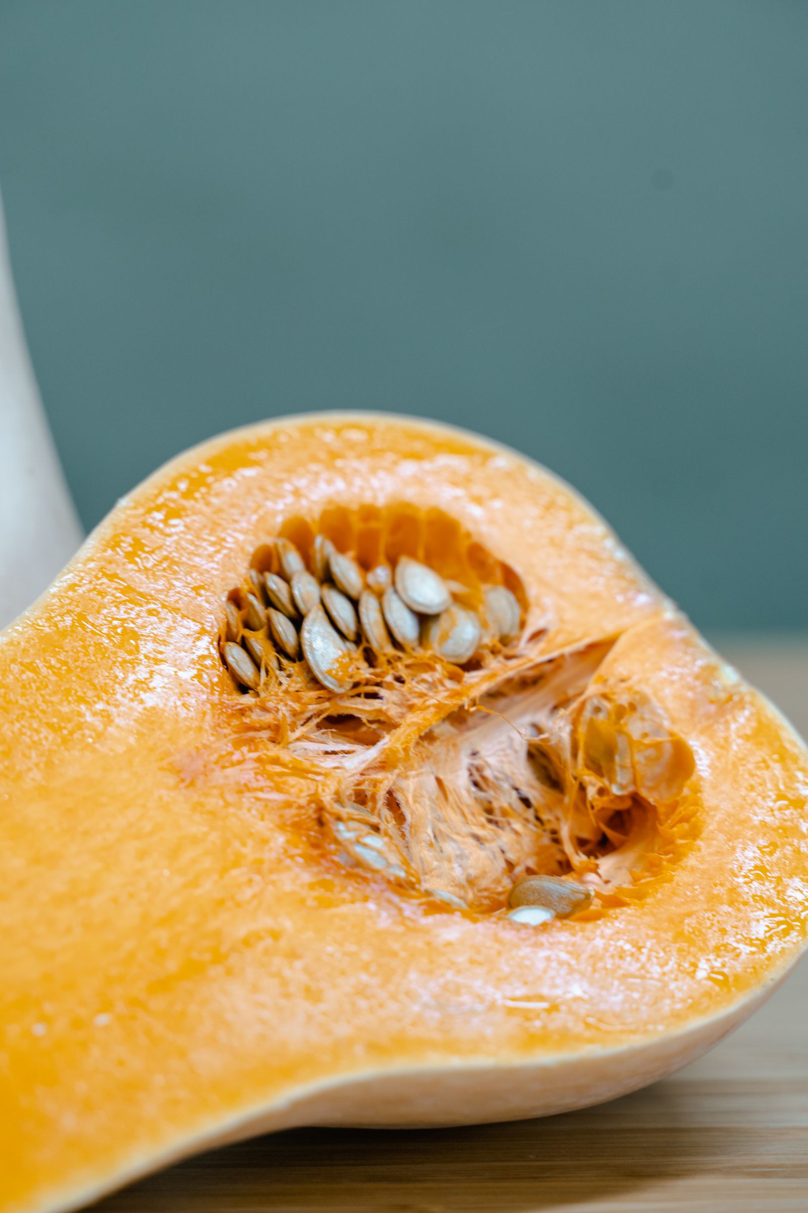 Cut squash I keep dry and cold — not slimy in a wet bag