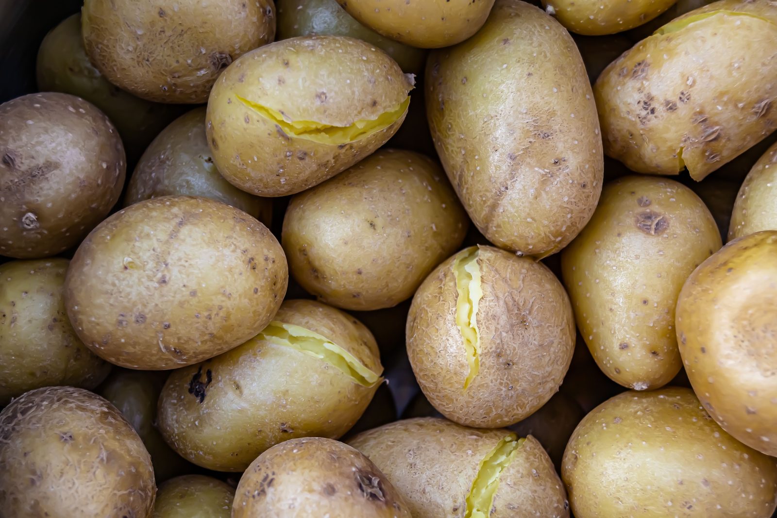 Yesterday's boiled potatoes I cool and put in the cold