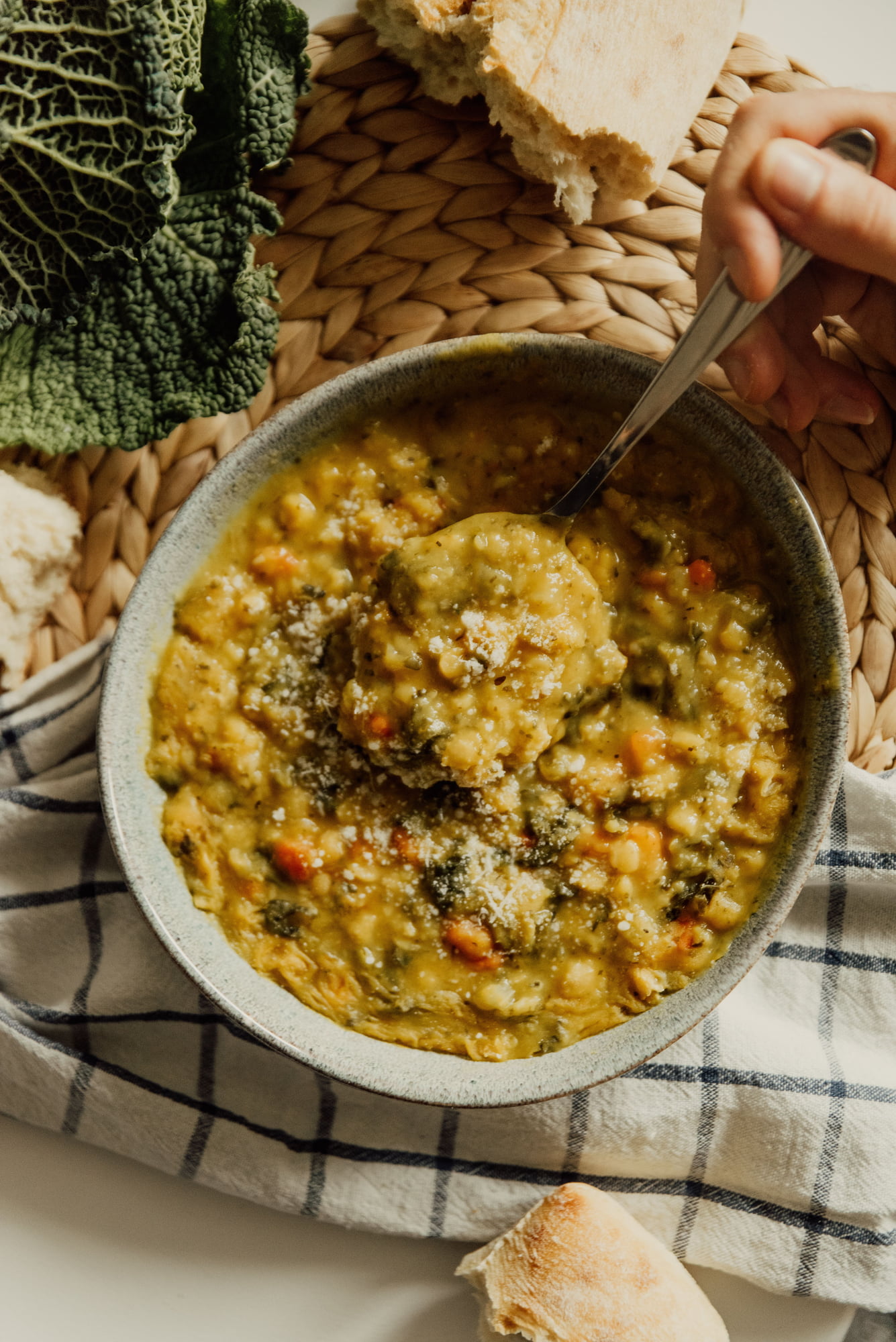 Leftover cooked pearl barley — tomorrow’s stew