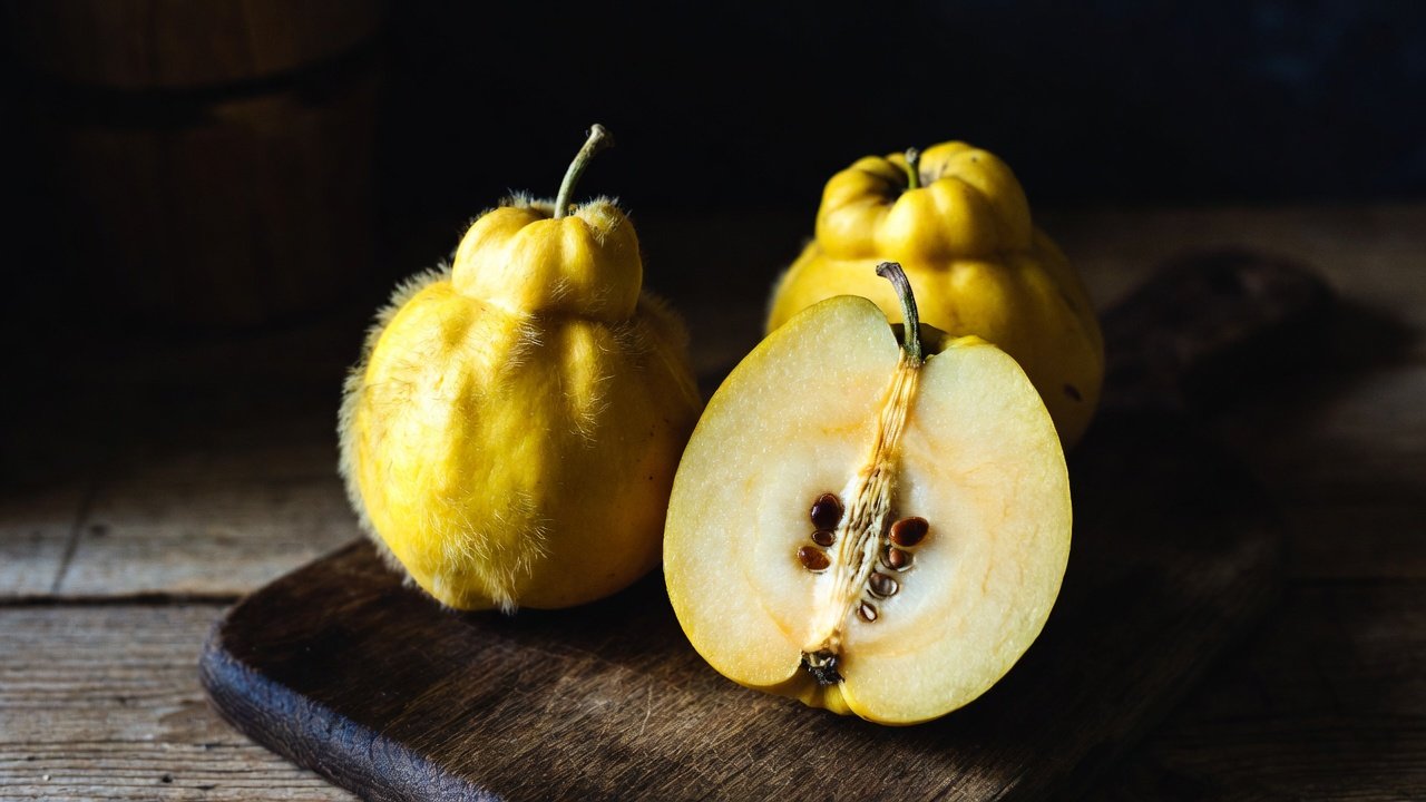 Quince isn’t for biting — it wants a slow pan