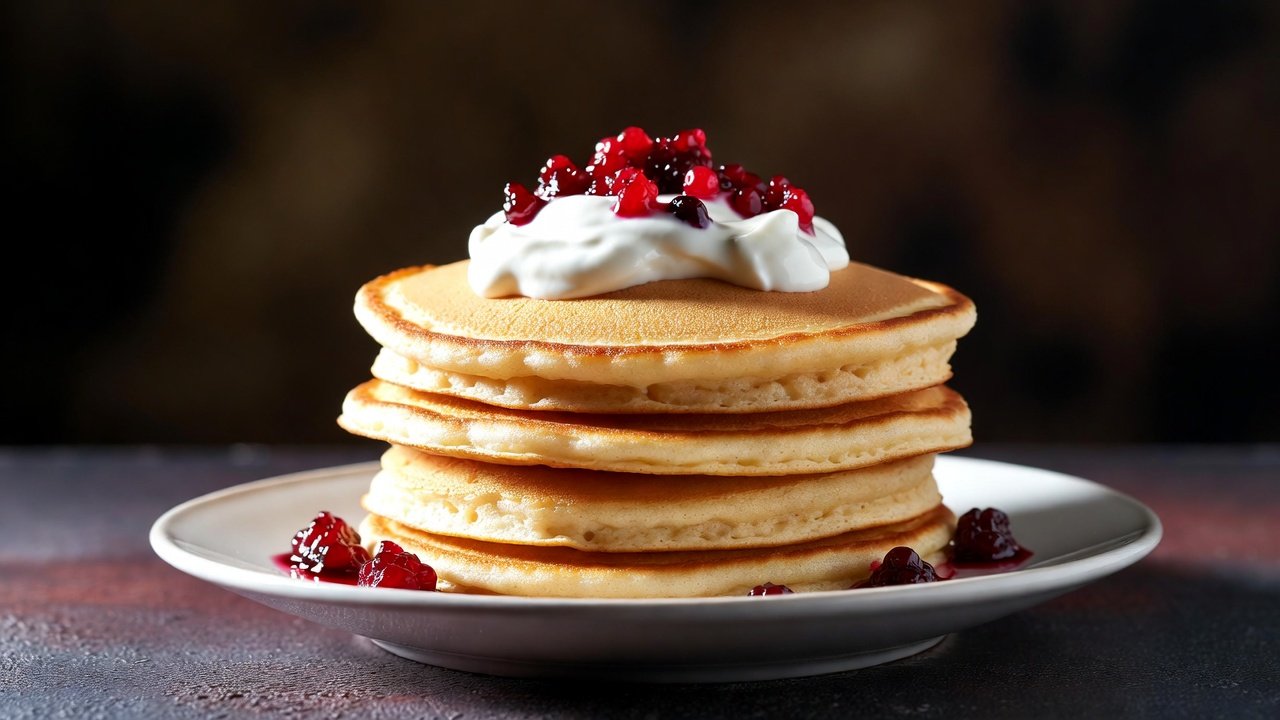 Milk that has turned goes into pancakes, not down the sink