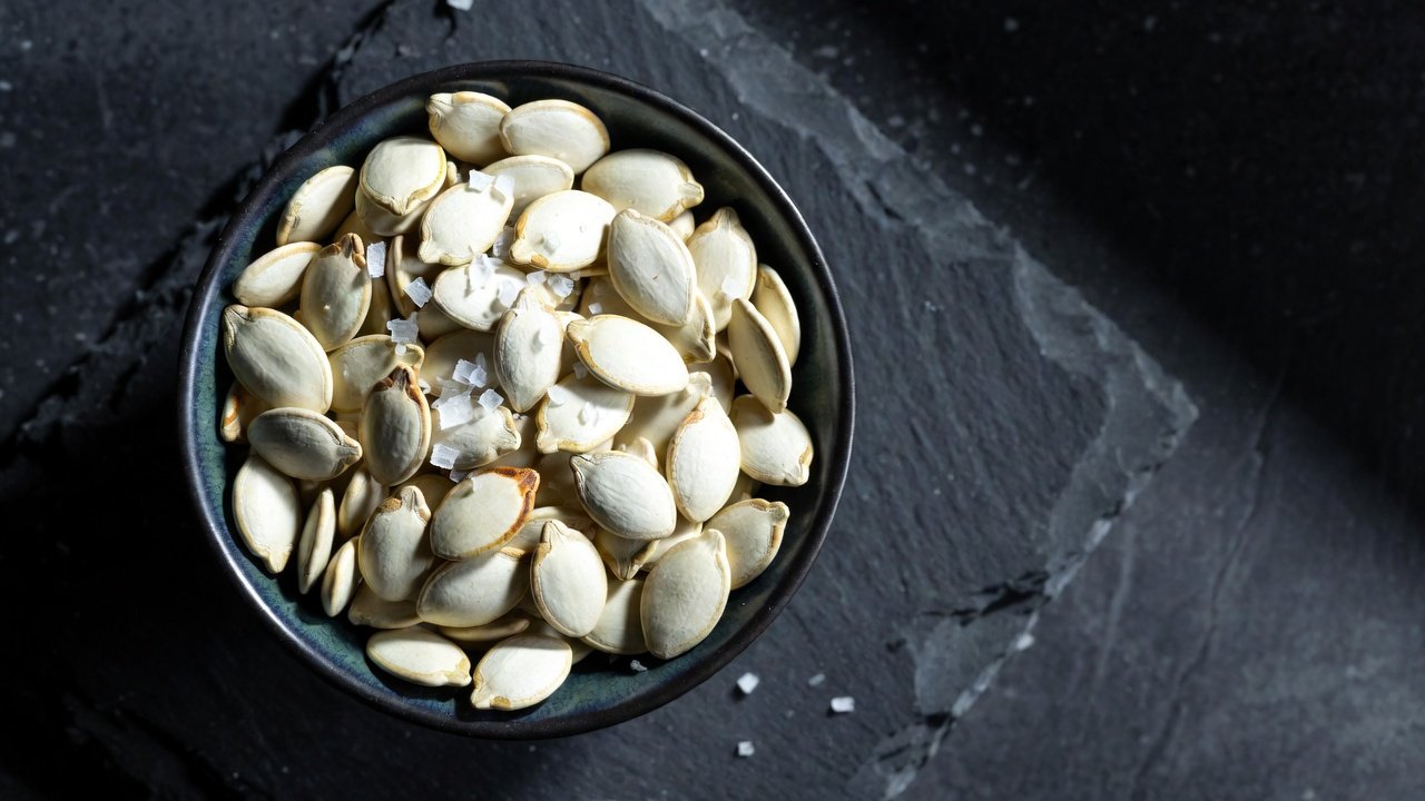 Squash seeds go in the oven, not the bin