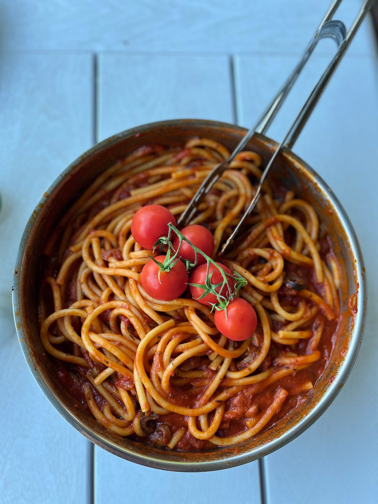 Why I finish the pasta in the sauce