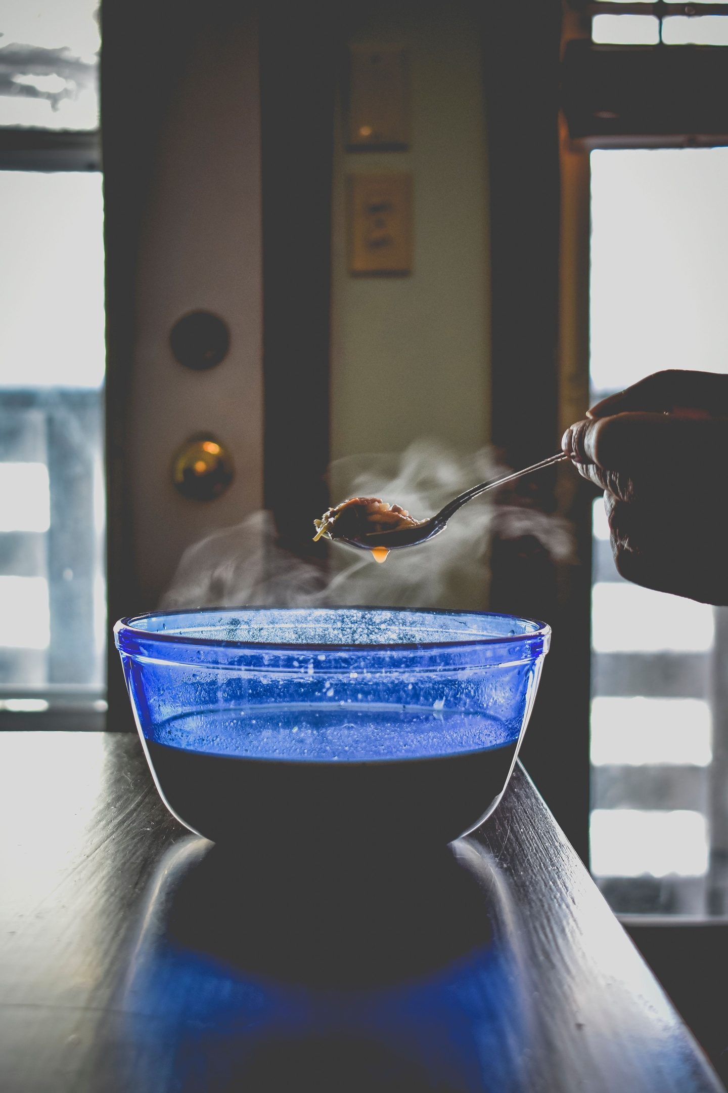 Why I taste the soup with a clean spoon only