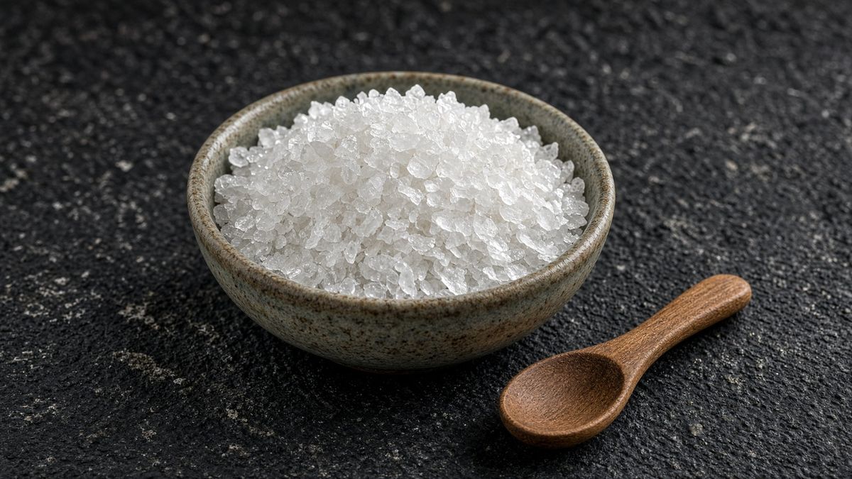 Salt — to taste, not by the packet