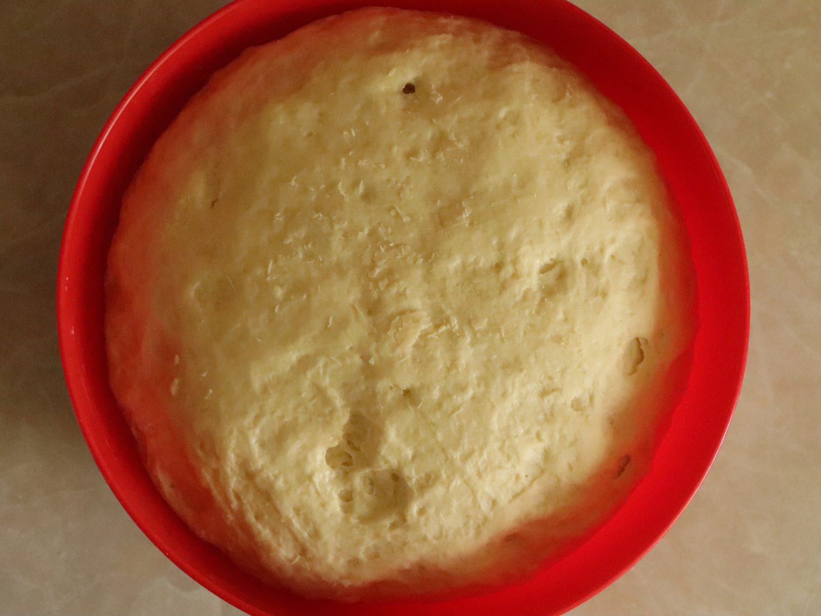Step 1. To make the dough rise faster and become airy, you should first “dissolve” the. Yeast dough