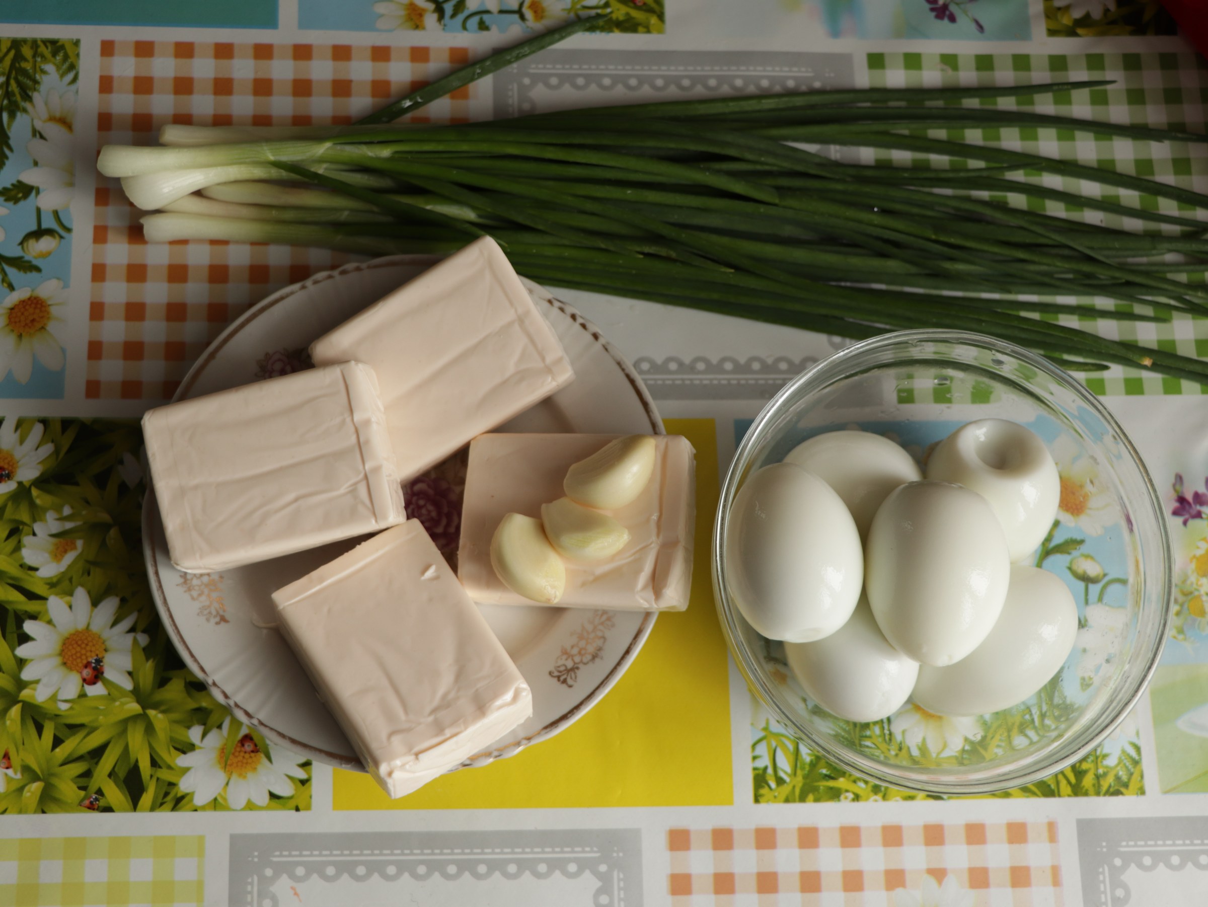 Step 1. This dish can be used both as a salad and as a spread for sandwiches. Salad-starter