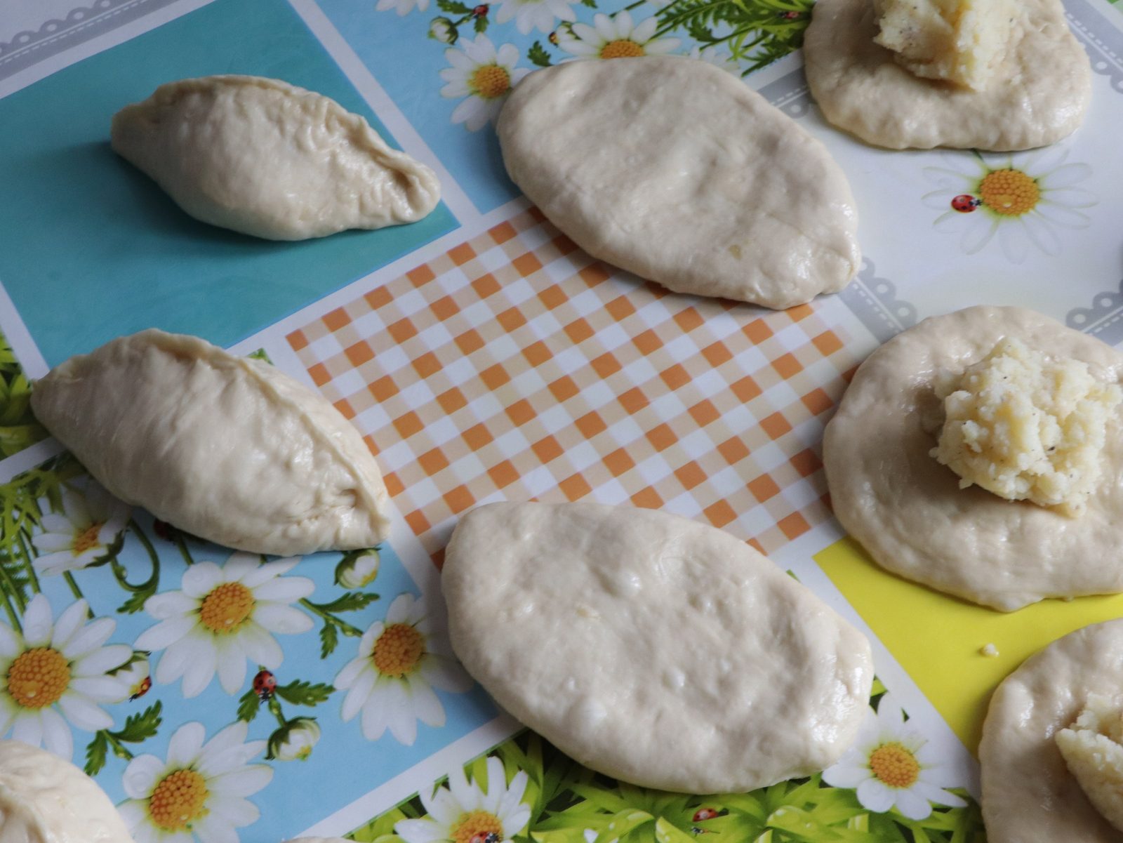 Step 5. Fry in well-heated oil. Fried potato pies